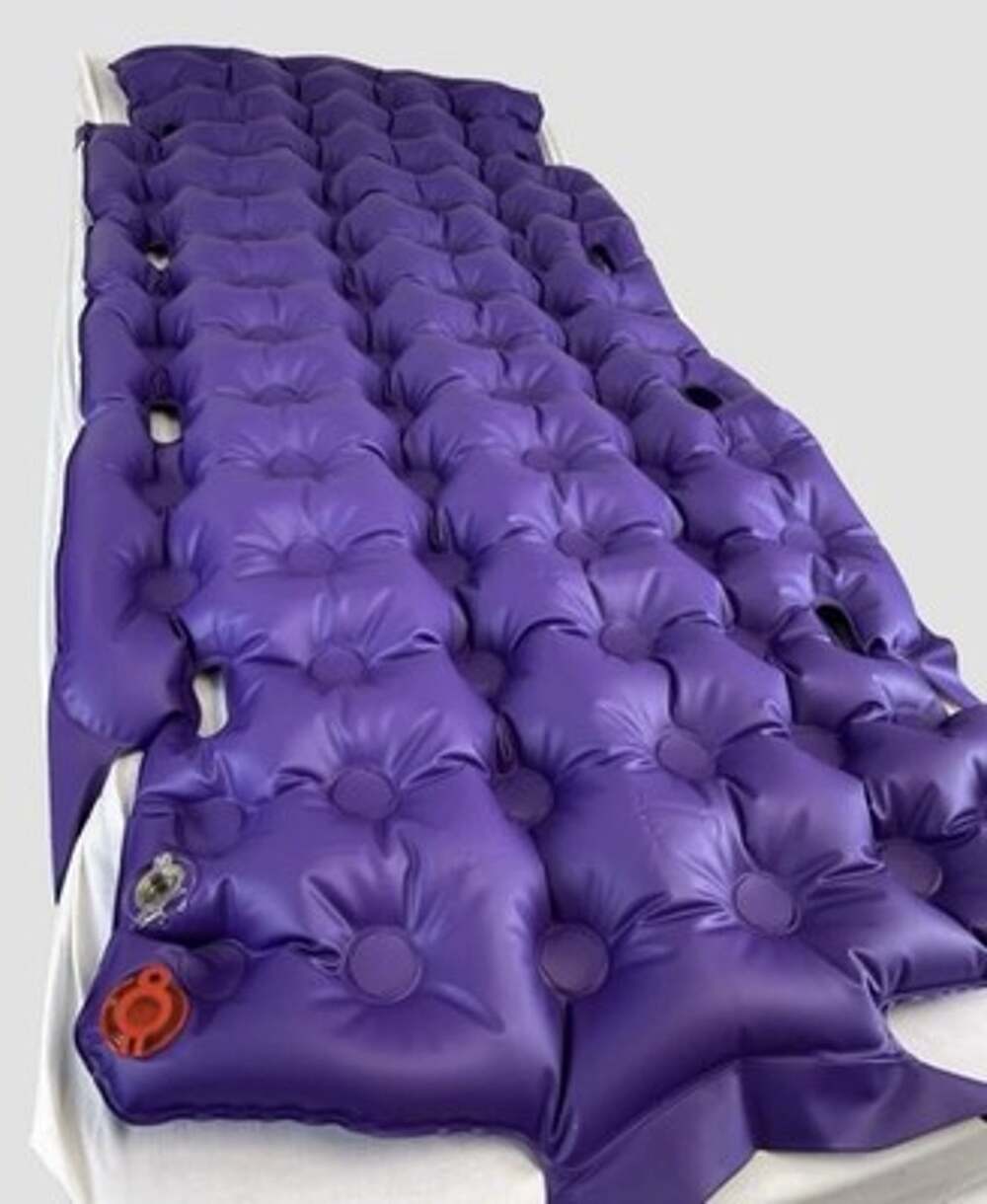 Primo AirFloat Mattress Overlay & Pump - 76 in x 32 in - Purple - Single